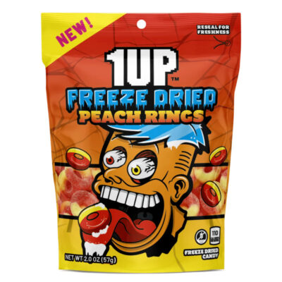 1UP Peach Rings 57g