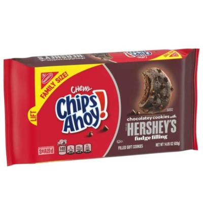 Chips Ahoy Chewy Hersheys Fudge Filled