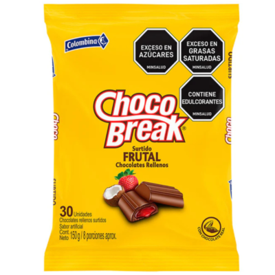 Chocobreak Frutal x 30un
