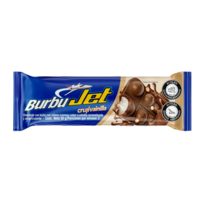 Chocolatina JET BurbuJet Crujivainilla 50g