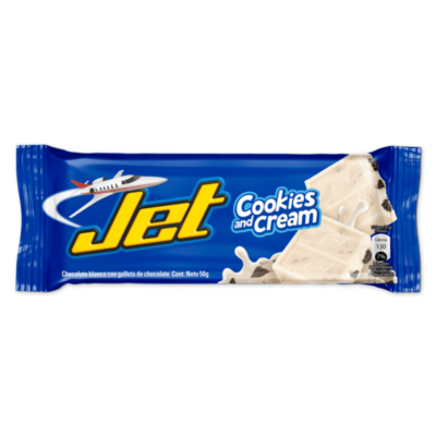 Chocolatina JET Burbujet Cookies & Cream 50 gr