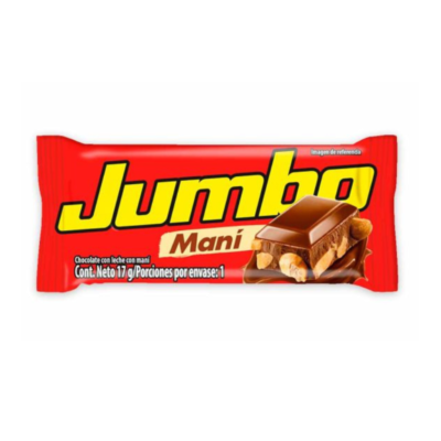 Chocolatina JUMBO Mani 17g