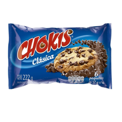 Chokis Chispas Display x 6 Galletas