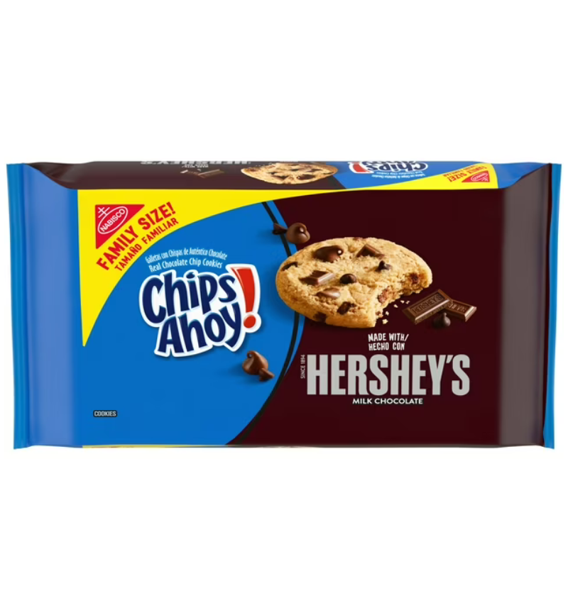 Chips Ahoy Hersheys Family Size