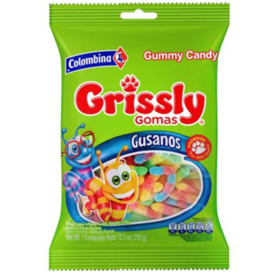 Grissly Gusanos x 72g