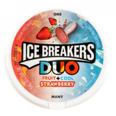 Hersheys Ice Breakers Duo Fresa 36g