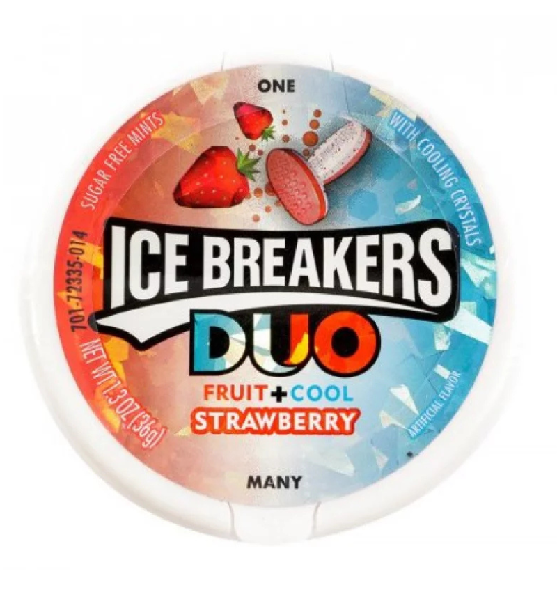 Hersheys Ice Breakers Duo Fresa 36g