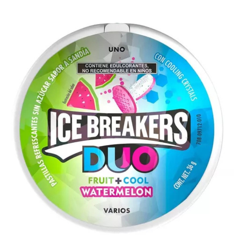 Hersheys Ice Breakers Duo Sandía 36g