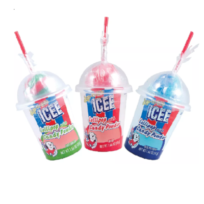 ICEE Lollipop With Candy Powder