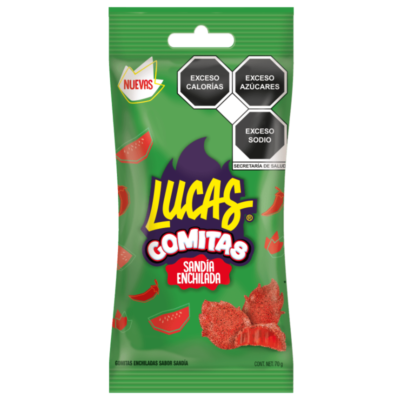Lucas Gomitas Sandia Enchilada 40g