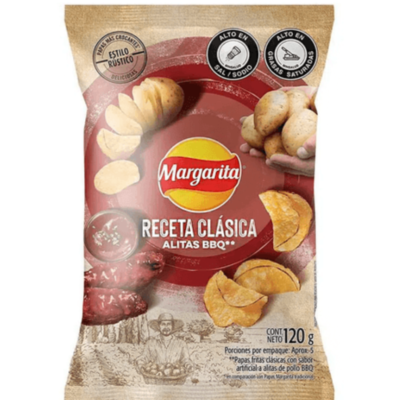 Margarita Receta Clasica Alitas BBQ 120g