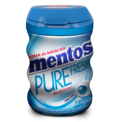 Mentos Menta Azul Frasco 60g