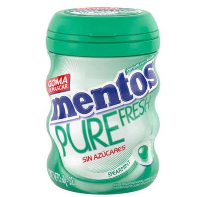 Mentos Menta Verde Frasco 60g