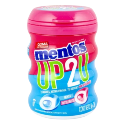 Mentos UP2U Frasco 60g