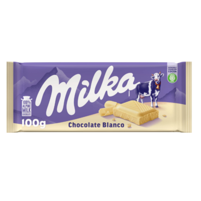 Milka White Chocolate 100g