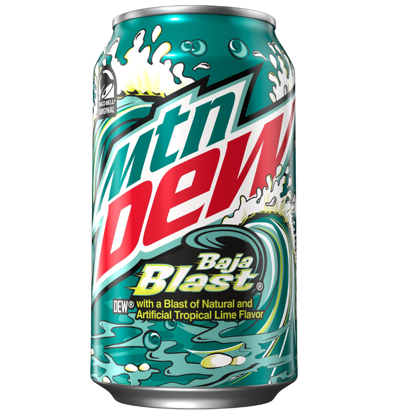Mountain Dew Baja Blast