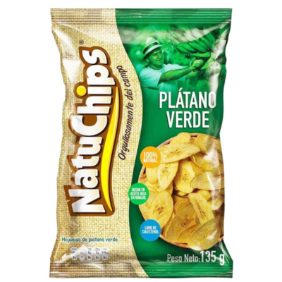 Natuchips Platano Verde 135g