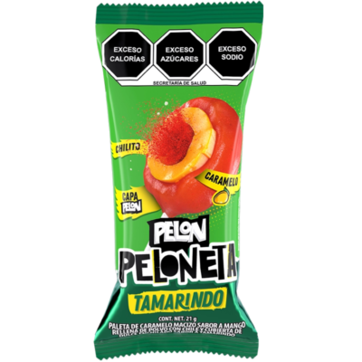 Paleta Pelon Peloneta Tamarindo