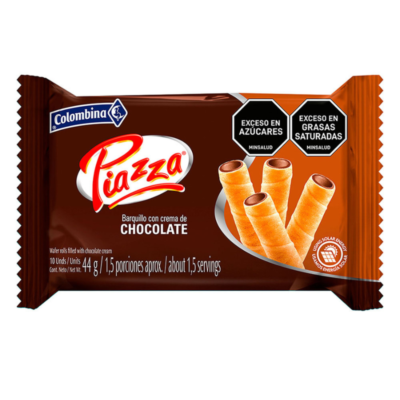 Piazza Bandeja Chocolate x 44g