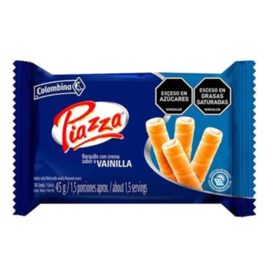 Piazza Bandeja Vainilla x45g