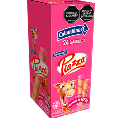 Piazza Jirafa Malteada de Fresa x 11,7g