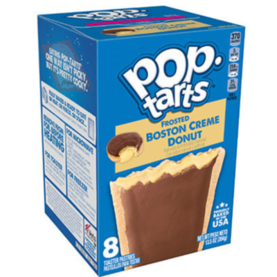 Pop Tarts Boston Creme Donut - Unidad 2 Galletas