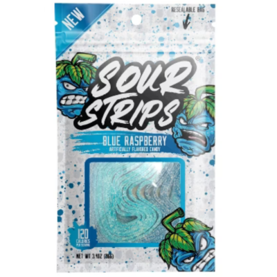 Sour Strips Blue Raspberry