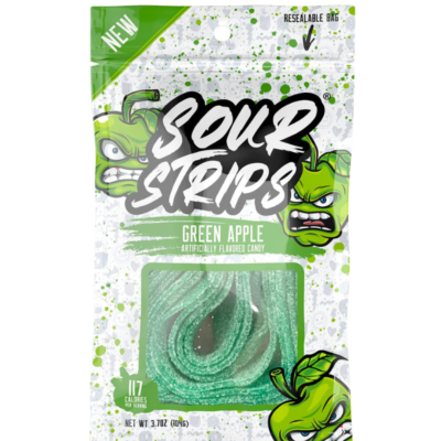 Sour Strips Green Apple