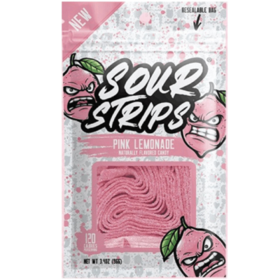 Sour Strips Pink Lemonade
