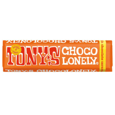 Tonys Milk Chocolate Caramel Sea Salt 47g