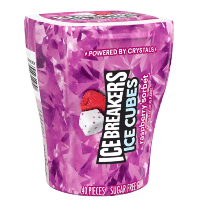 Ice Cubes Raspberry Sorbet 40 Pieces