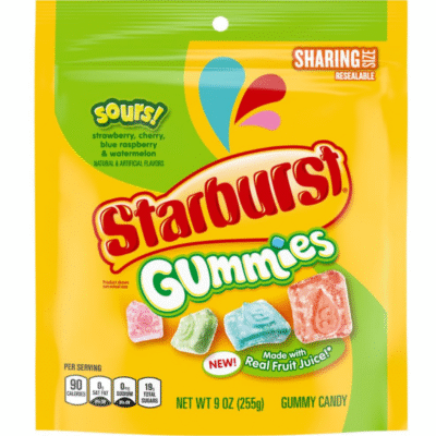 Starburst Gummies Sours 255g