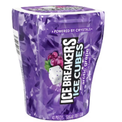 Ice Cubes Artic Grape 40 Pieces