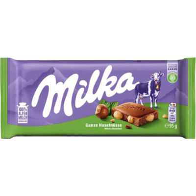 Milka Avellanas Enteras 95g