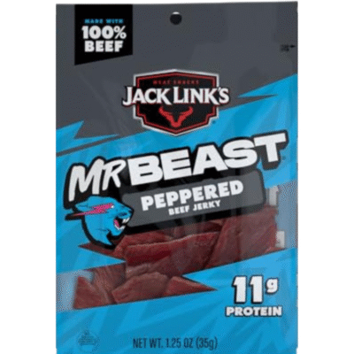 Mr Beast Peppered Beef Jerky 35g