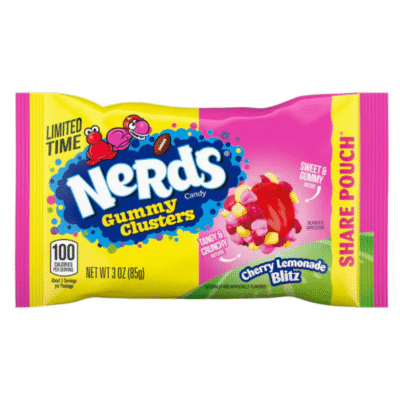 Nerds Gummy Clusters Cherry Lemonade Blitz 85g